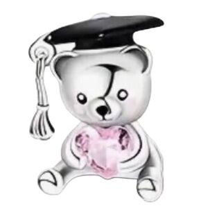Pre-K Kindergarten Graduation Bear Charm Pandora Style